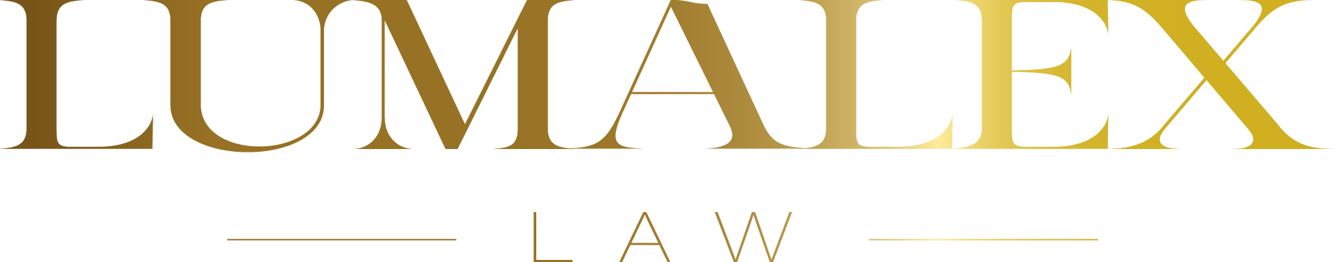 LumaLex Law Logo Gold Large